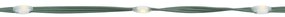 LED Árvore de Natal 615 LEDs Coloridos 404,5 cm