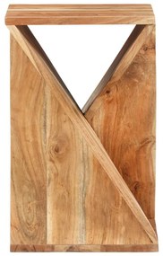 Mesa de apoio 35x35x55 cm madeira de acácia maciça