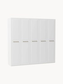 Roupeiro modular com portas articuladas Charlotte, L 300 cm, vários tamanhos