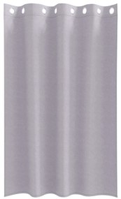 Cortinas 2 pcs Cinza Metálico 175 x 140 cm Poliéster