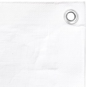 Lona 2600 g/m² 4x5 m PEAD branco