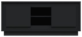 Móvel para TV 102x35x45 cm madeira processada preto