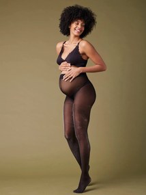 Agora -25%: Collants cintilantes para grávida, da ENVIE DE FRAISE preto