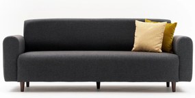 Sofá de 3 Lugares Noya – Antracite – 220x87x70 cm