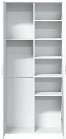 Armário alto 80x35x180 cm derivados de madeira branco
