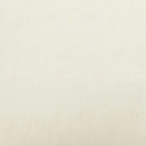 Sofá modular com almofadas veludo creme