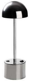 Candeeiro de Mesa Sept – Cromado – Diâmetro 10 cm Altura 29 cm