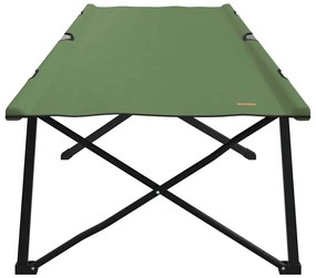 Cama de Sol Dobrável com Saco de Transporte Verde Exército 600D