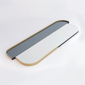 Espelho Day &amp; Night – Dourado – 60 cm x 130 cm