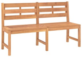 4 pcs conjunto de jantar p/ jardim madeira de teca maciça