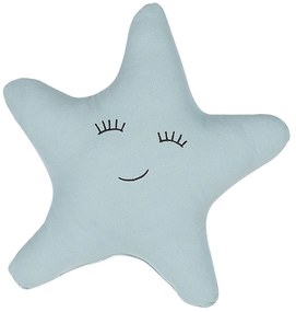 Conjunto de 2 almofadas decorativas em forma de estrela azul 40 x 40 cm BHOPAL Beliani