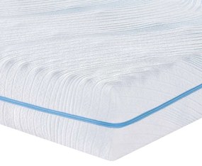 Colchões Branco 100 x 200 cm Tecido jacquard 100% poliéster
