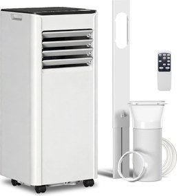 HOMCOM Ar Condicionado Portátil 7000 BTU: Resfriamento, Desumidificador, Ventilador, Modo Noturno. | Aosom Portugal