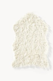 Tapete de pele sintética encaracolada Morten