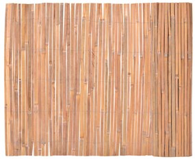 Cercas em bambu 2 pcs 100x400 cm
