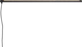 Candeeiro de parede moderno preto Incl. LED - Letterbox