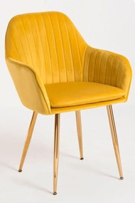 Cadeira Chic Golden - Amarelo