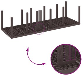 Conjunto de Jantar de Jardim vidaXL de 13 Peças com Almofadas de Ratta