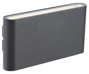 Candeeiro de Parede Preto Magnético Incl. LED Recarregável - Batt Moderno
