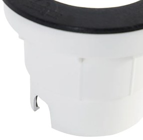 Foco de solo exterior moderno preto incl. LED IP67 - Ceci Moderno