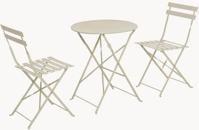 Conjunto bistrô dobrável para jardim Austin, conjunto de 3