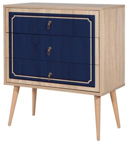 Cómoda Trio – Carvalho Sonoma – 80x90x40 cm