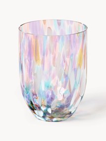 Copos pequenos artesanais Splash, conjunto de 6