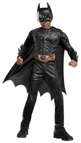 Fantasia para Crianças Rubies Black Line Deluxe Batman 5-7 Anos