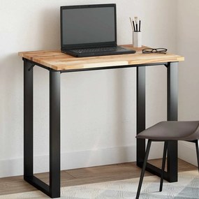 vidaXL Tampo de mesa retangular 80x60x2 cm madeira de acácia maciça