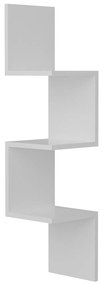 Prateleira Corner – Branco – 25x105,4x25 cm | Tribo Home