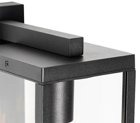 Lanterna de parede exterior industrial preto IP44 - Charlois