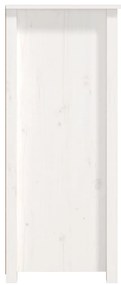 Aparador 83x41,5x100 cm madeira de pinho maciça branco