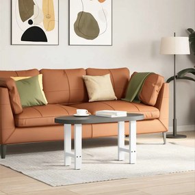 Pés para mesa de centro , brancos, 2 peças, 28x(42-43) cm, aço