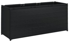 Caixa de arrumação 105x34,5x45 cm tecido preto