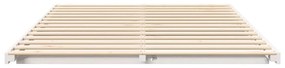Estrutura de cama de chão Branco 140 x 220 cm