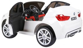 Carro elétrico para Crianças 12V 2 Lugares BMW X6 XXL Branco