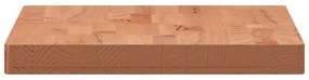 Tampo de mesa retangular 80x40x4 cm madeira de faia maciça