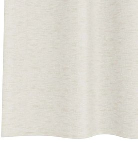 Cortinas com cortinas 2 pcs Creme 140 x 175 cm Poliéster