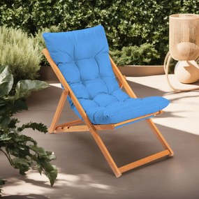 Cadeira de Jardim My006 – Azul Natural – 59x90x44 cm | Tribo Home