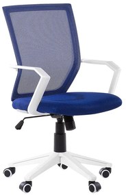 Cadeira de escritório azul escuro RELIEF Beliani