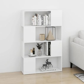 Estante/divisória 80x24x124,5 cm contraplacado branco