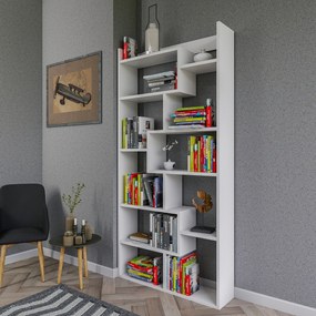Estante Kuttap – Branco – 90x182x22 cm