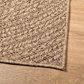 Tapete ZIZUR 160x230 cm aspeto de juta interior e exterior