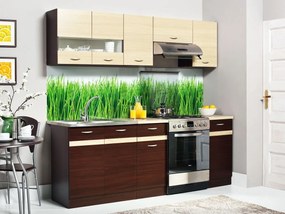 Conjunto de cozinha modular Eli Dark 111