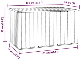 Toldo retrátil manual 150 cm riscas amarelas e azuis