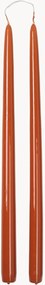 Velas de jantar artesanais Smooth, conjunto de 4
