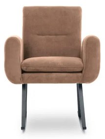 Cadeira de Balanço Kono – Castanho Claro – 86x50x99 cm