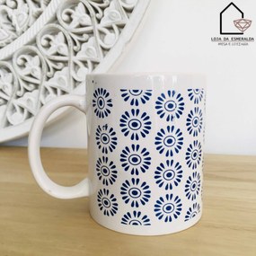 Canecas Branco&amp;Azul - 1