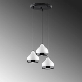 Candeeiro de Teto Yildo – Branco – Diâmetro 90 cm