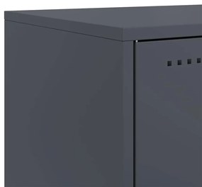 Móvel de TV 68x39x60,5 cm aço antracite